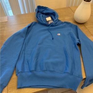 Champion Men’s Royal Blue Crewneck Hoodie